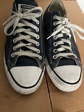 Navy Converse Low Top Sneakers